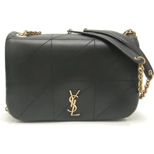 Pre-owned Leather shoulder-bags , female, Sizes: ONE SIZE - Yves Saint Laurent Vintage - Modalova