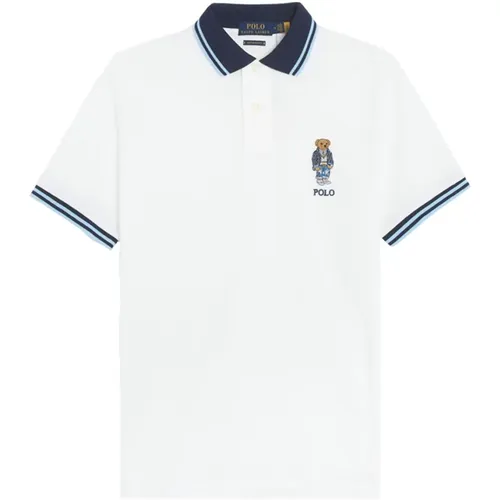 Klassisches Polo-Shirt , Herren, Größe: S - Ralph Lauren - Modalova