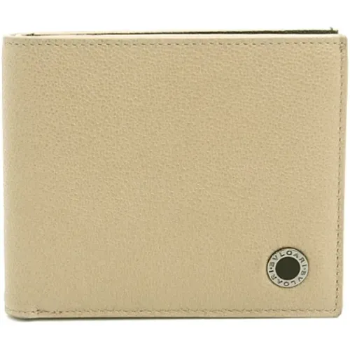 Pre-owned Wallets, male, , Size: ONE SIZE Pre-owned Leather wallets - Bvlgari Vintage - Modalova