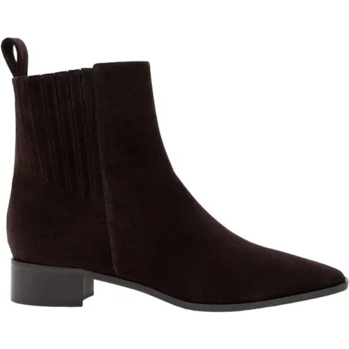 Suede Chelsea Boot Espresso , Damen, Größe: 37 1/2 EU - PARALLELE - Modalova