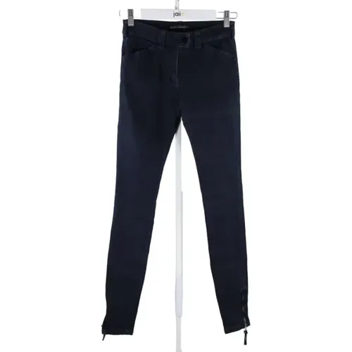 Pre-owned Cotton jeans , female, Sizes: S - Balenciaga Vintage - Modalova