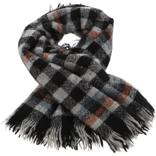 Pre-owned Wool scarves , female, Sizes: ONE SIZE - Burberry Vintage - Modalova