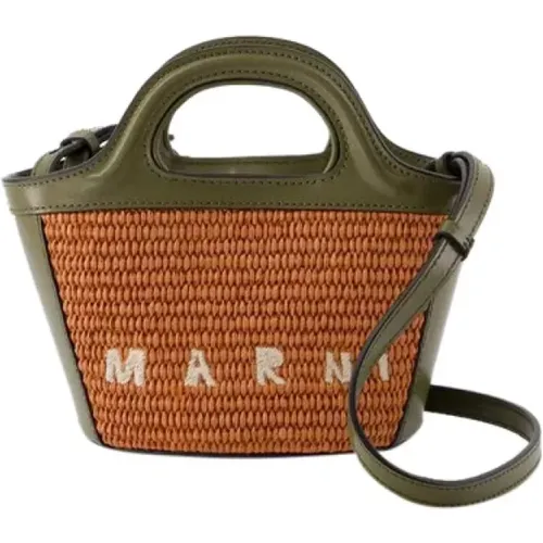 Pre-owned Cotton handbags , female, Sizes: ONE SIZE - Marni Pre-owned - Modalova