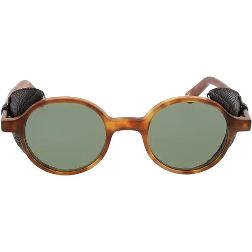 Klassische Runde Sonnenbrille , unisex, Größe: ONE Size - L.g.r - Modalova