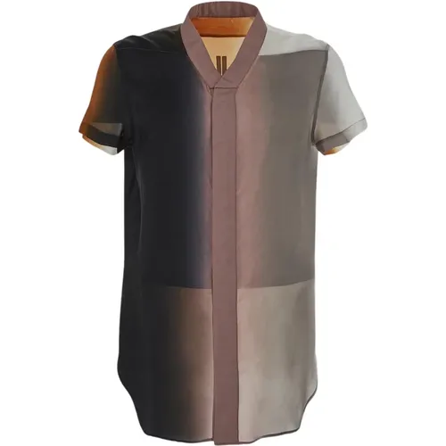 Cupro Golfshirt , Herren, Größe: XL - Rick Owens - Modalova