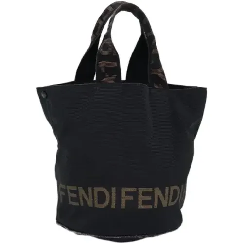 Pre-owned Tote Bags, female, , Size: ONE SIZE Pre-owned Nylon handbags - Fendi Vintage - Modalova