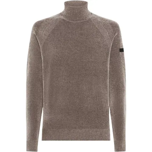 Turtlenecks, male, , Size: L Chenille Turtleneck Sweater - RRD - Modalova