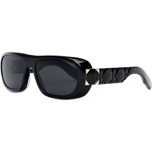 Schwarze Sonnenbrille mit glänzendem Finish - Dior - Modalova