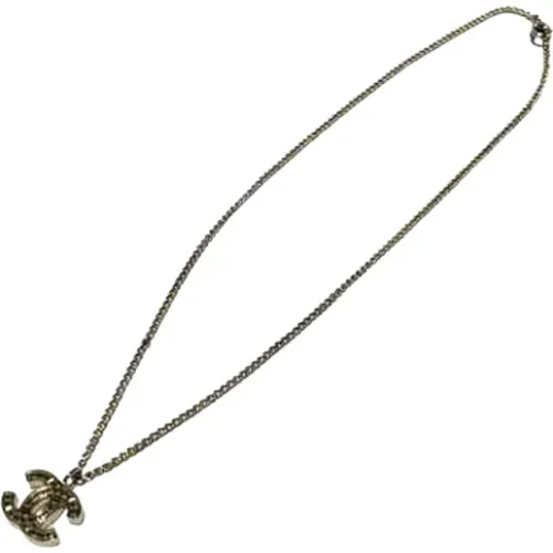 Pre-owned Jewellery, female, , Size: ONE SIZE Pre-owned Metal necklaces - Chanel Vintage - Modalova