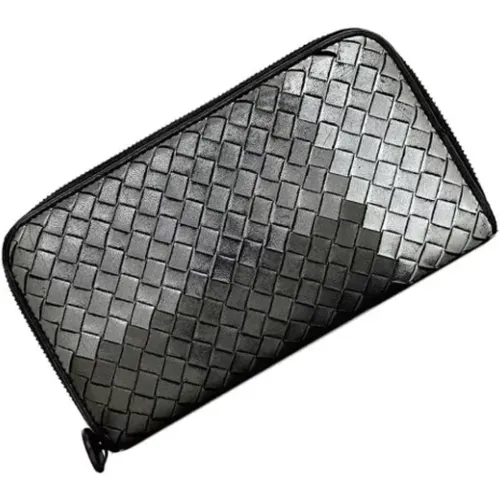 Pre-owned Leather wallets , female, Sizes: ONE SIZE - Bottega Veneta Vintage - Modalova