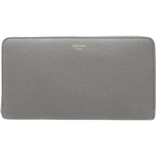 Pre-owned Wallets, female, , Size: ONE SIZE Pre-owned Leather wallets - Celine Vintage - Modalova