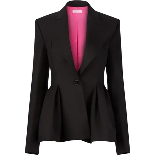 Elegante Woll-Peplum-Jacke - Nina Ricci - Modalova