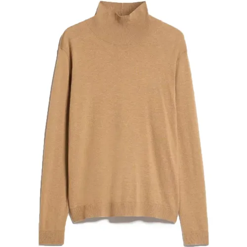 Seiden- und Wollpullover mit weichem Volumen , Damen, Größe: M - Max Mara Weekend - Modalova