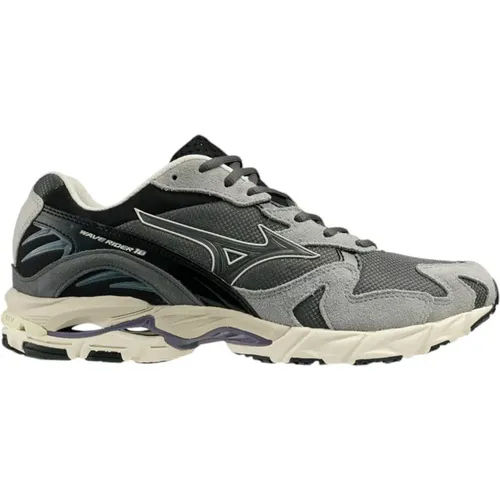 Graue Freizeit Sneakers , Herren, Größe: 45 EU - Mizuno - Modalova