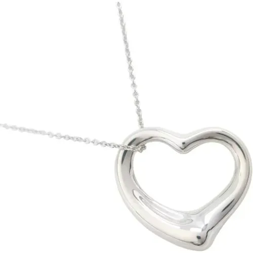 Pre-owned Silver necklaces , female, Sizes: ONE SIZE - Tiffany & Co. Pre-owned - Modalova