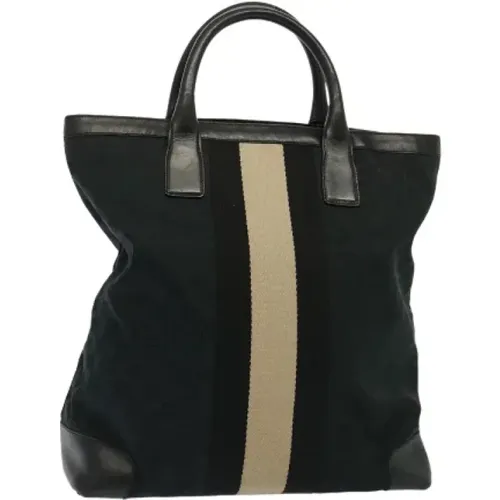 Pre-owned Tote Bags, female, , Size: ONE SIZE Pre-owned Canvas gucci-bags - Gucci Vintage - Modalova