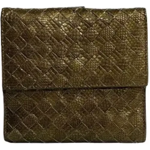 Pre-owned Wallets, female, , Size: ONE SIZE Pre-owned Leather handbags - Bottega Veneta Vintage - Modalova