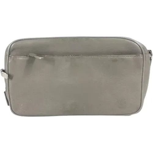 Pre-owned Clutches, male, , Size: ONE SIZE Pre-owned Leather dior-bags - Dior Vintage - Modalova