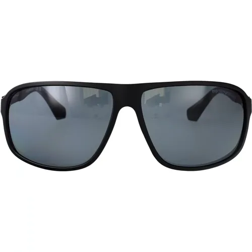 Stylish Sunglasses with Model 0Ea4029 , male, Sizes: 64 MM - Emporio Armani - Modalova