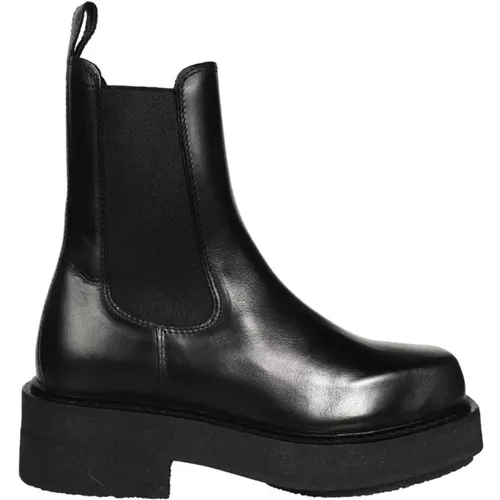 Leder Plateaustiefel Eytys - Eytys - Modalova