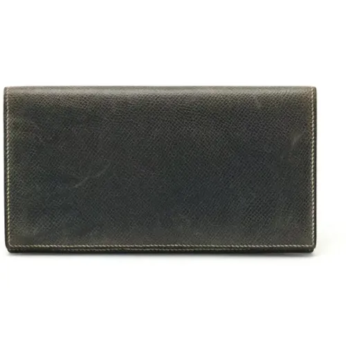 Pre-owned Wallets, female, , Size: ONE SIZE Pre-owned Leather wallets - Hermès Vintage - Modalova