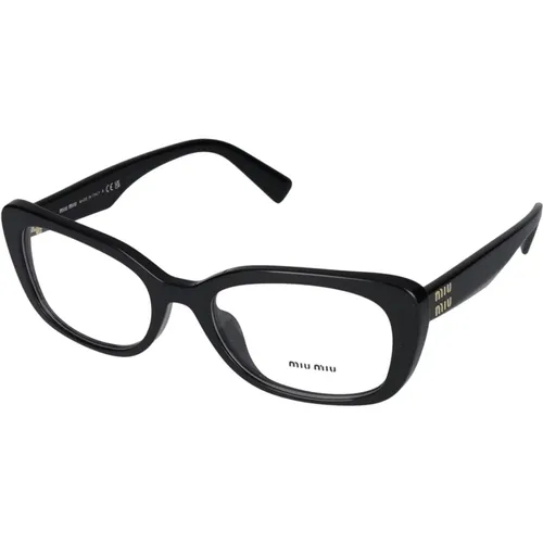 Stylische Brille , Damen, Größe: 55 MM - Miu Miu - Modalova