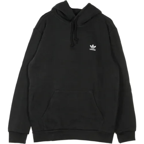 Schwarzer leichter Kapuzenpullover , Herren, Größe: XL - Adidas - Modalova