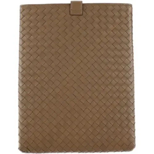 Pre-owned Leather wallets , female, Sizes: ONE SIZE - Bottega Veneta Vintage - Modalova