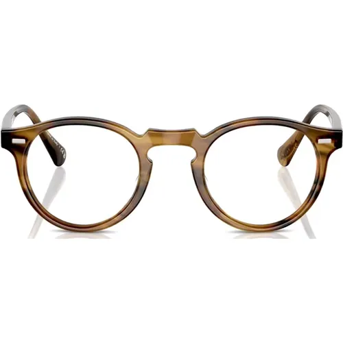 Gregory Peck Large Eyeglass Frames , unisex, Sizes: 47 MM - Oliver Peoples - Modalova