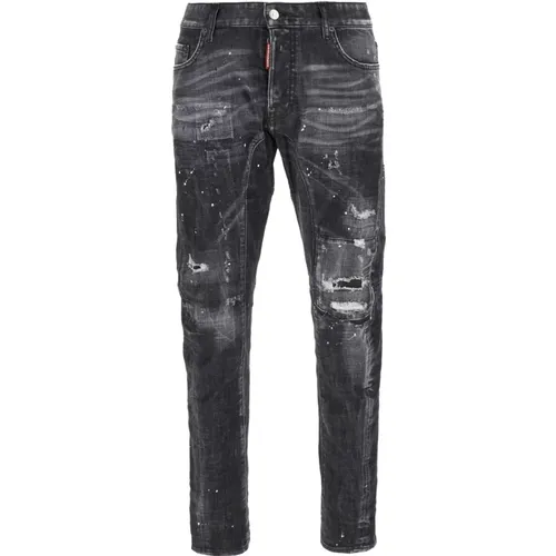 Stylische Jeans für Männer und Frauen , Herren, Größe: XL - Dsquared2 - Modalova