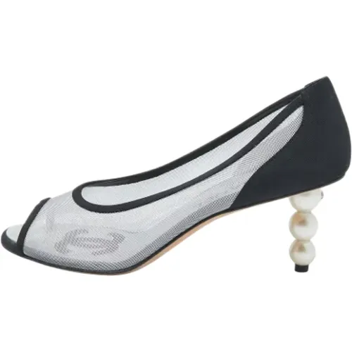 Pre-owned Gittergewebe heels - Chanel Vintage - Modalova