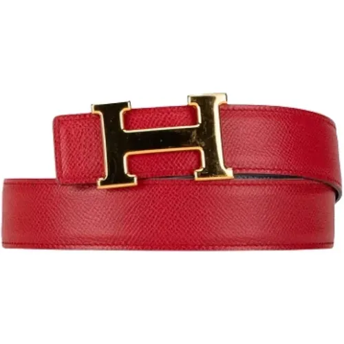 Pre-owned Belts, female, , Size: ONE SIZE Pre-owned Leather belts - Hermès Vintage - Modalova