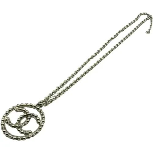 Pre-owned Jewellery, female, , Size: ONE SIZE Pre-owned Metal necklaces - Chanel Vintage - Modalova