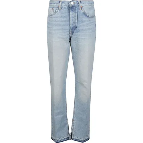 Gerades Jeans , Damen, Größe: W29 - Re/Done - Modalova
