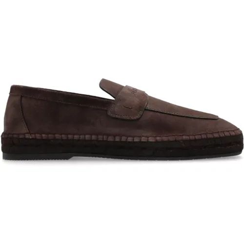 Loafers, male, , Size: 8 US Desco espadrilles - Salvatore Ferragamo - Modalova