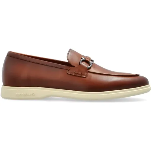 Loafers, male, , Size: 8 US Shoes Cosimo - Salvatore Ferragamo - Modalova