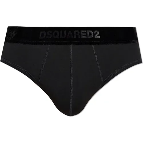 Bottoms, male, , Size: S Cotton briefs - Dsquared2 - Modalova