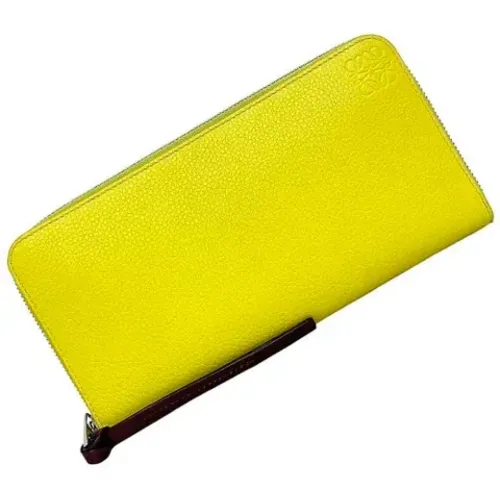 Pre-owned Wallets, female, , Size: ONE SIZE Pre-owned Leather wallets - Loewe Pre-owned - Modalova