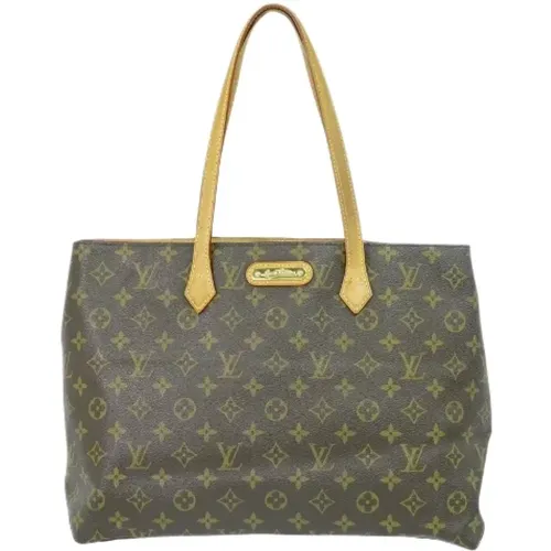 Pre-owned Tote Bags, female, , Size: ONE SIZE Pre-owned Canvas louis-vuitton-bags - Louis Vuitton Vintage - Modalova