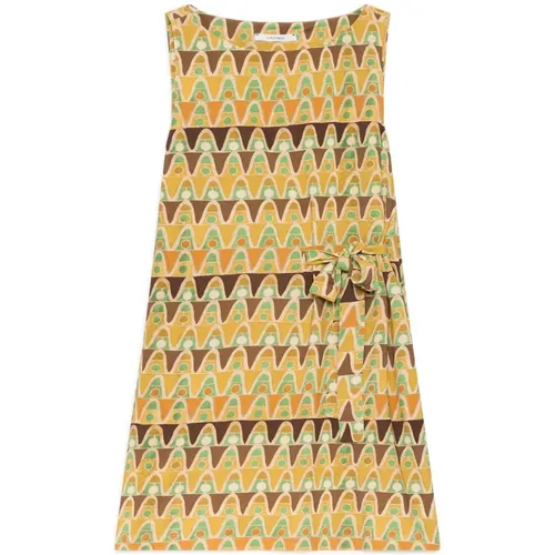 Sleeveless Tops, female, , Size: S Geometric Mimosa Top - Maliparmi - Modalova