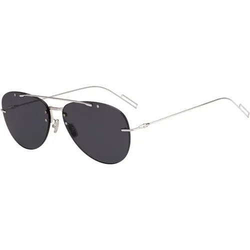 Chroma 1F Sunglasses Silver/Grey , male, Sizes: 62 MM - Dior - Modalova