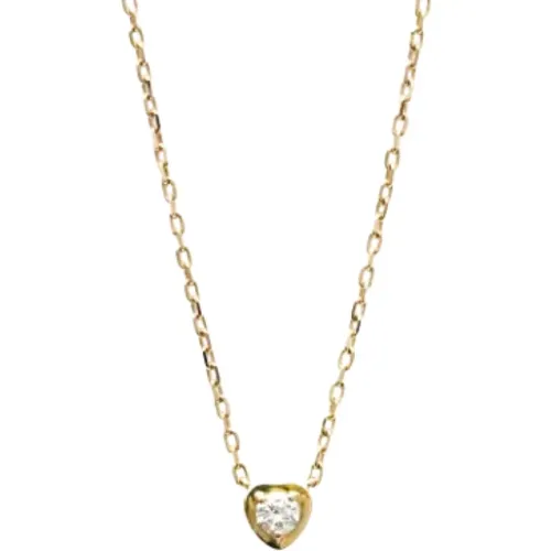 Pre-owned Jewellery, female, , Size: ONE SIZE Pre-owned Rose Gold necklaces - Cartier Vintage - Modalova