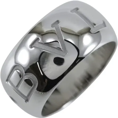 Pre-owned Jewellery, female, , Size: ONE SIZE Pre-owned White Gold rings - Bvlgari Vintage - Modalova