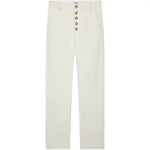 Nima Loose Chino Velvet Jeans , Damen, Größe: W26 - Dondup - Modalova