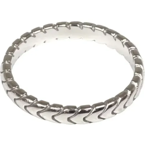 Pre-owned Jewellery, unisex, , Size: ONE SIZE Pre-owned Platinum rings - Bvlgari Vintage - Modalova