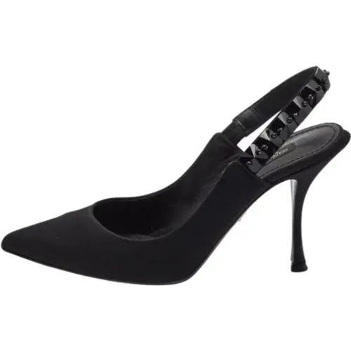 Pre-owned Pumps, female, , Size: 7 1/2 US Pre-owned Fabric heels - Dolce & Gabbana Pre-owned - Modalova