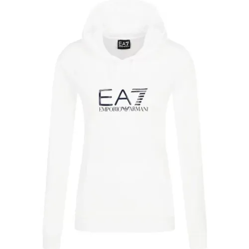 Hoodie , female, Sizes: S - Emporio Armani EA7 - Modalova