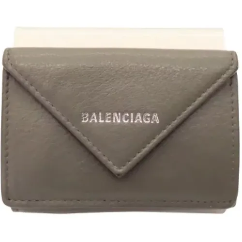 Pre-owned Wallets, female, , Size: ONE SIZE Pre-owned Leather wallets - Balenciaga Vintage - Modalova