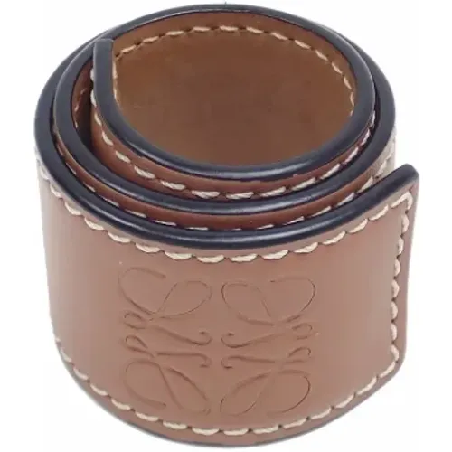 Pre-owned Jewellery, female, , Size: ONE SIZE Pre-owned Leather bracelets - Loewe Pre-owned - Modalova