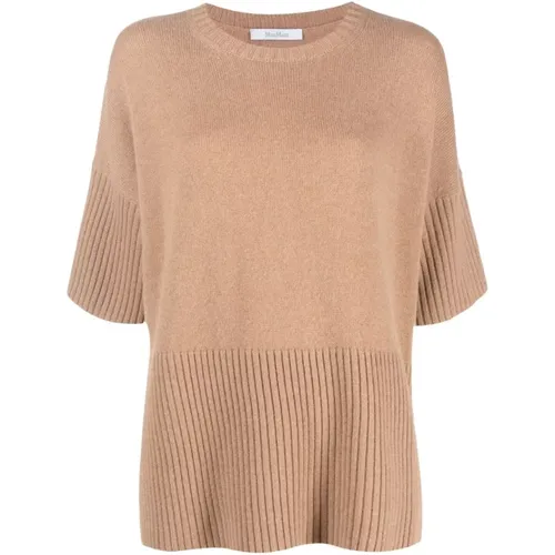 Luxurious Camel Sweater for Women , female, Sizes: XS, M - Max Mara - Modalova